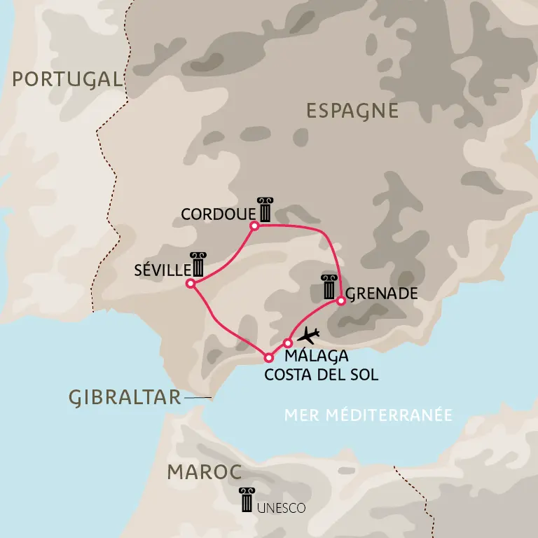 Carte Tierra flamenca