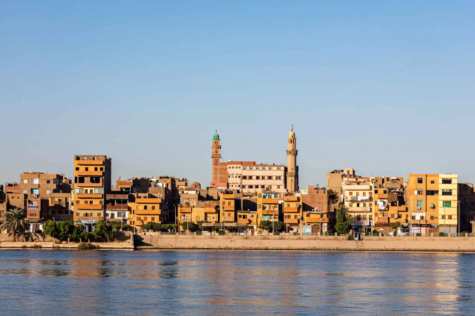 Ville d'Esna, Egypte