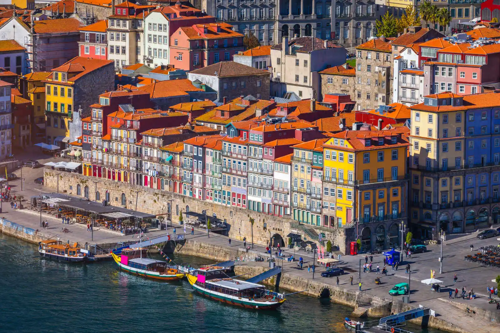 Quartier Ribeira, Porto, Portugal
