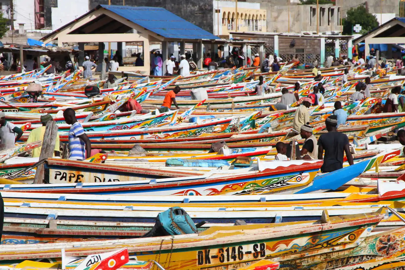 Marché au poissons, Soumbedioune, Dakar, Sénégal