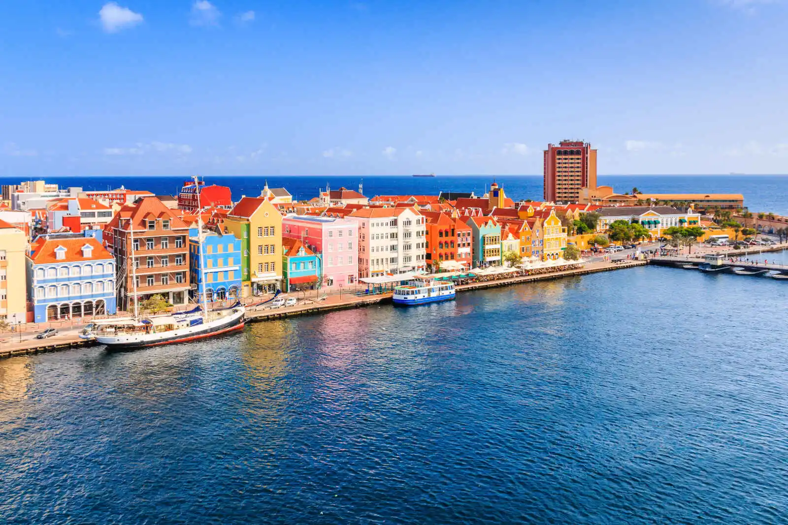 Centre-ville de Willemstad, Curaçao, Antilles Néerlandaises
