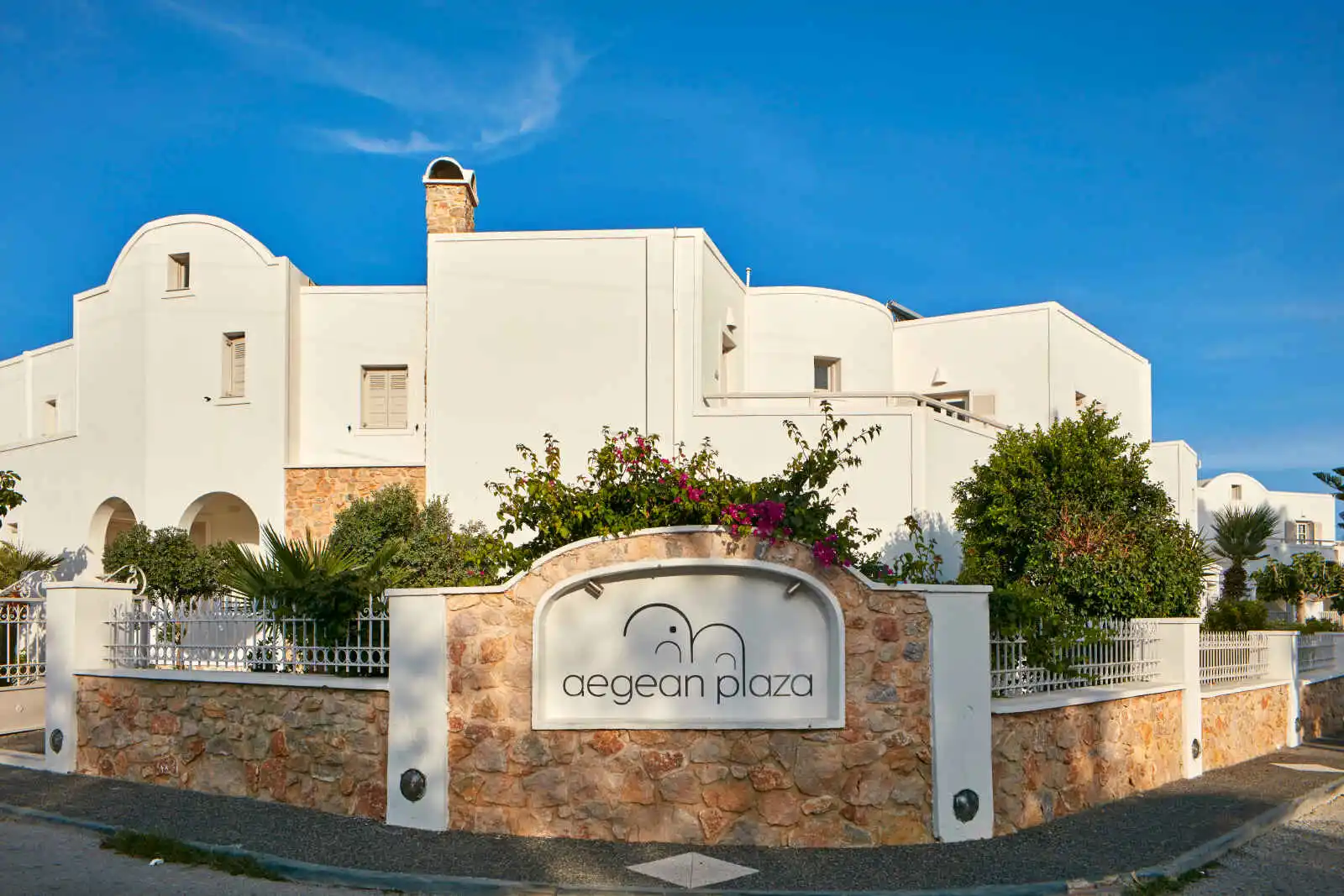 Vue extérieure de l'hôtel, hôtel Aegean Plaza