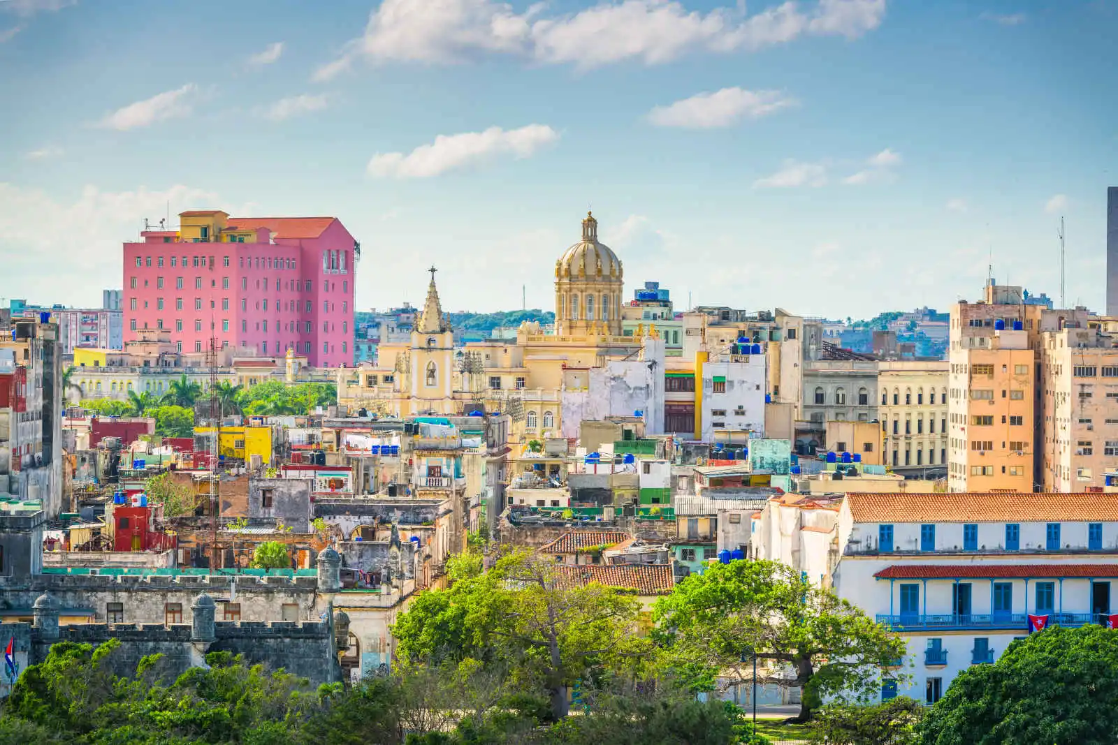 Vue aérienne, La Havane, Cuba