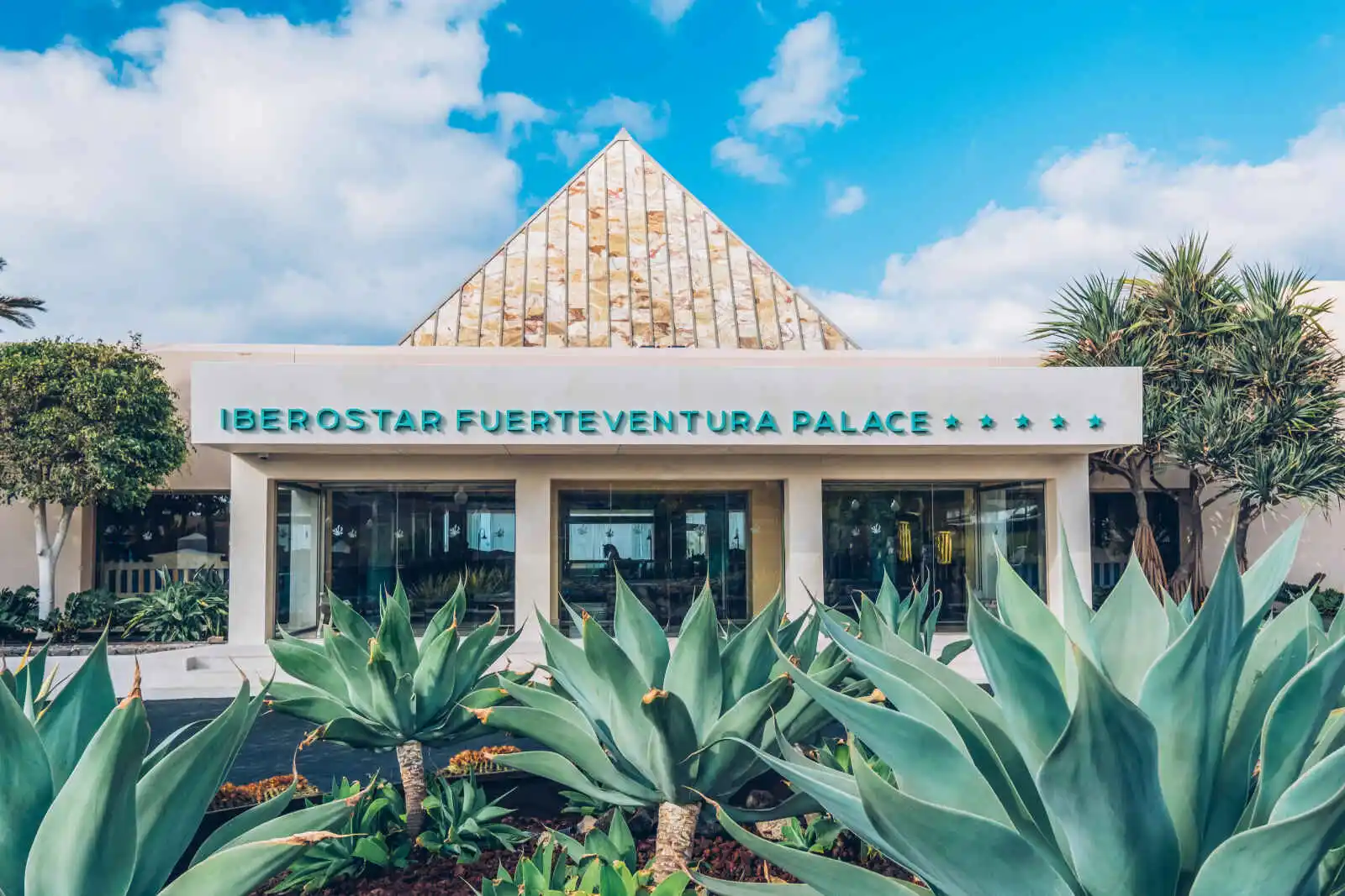 Entrée de l'hôtel, hôtel Iberostar Selection Fuerteventura Palace