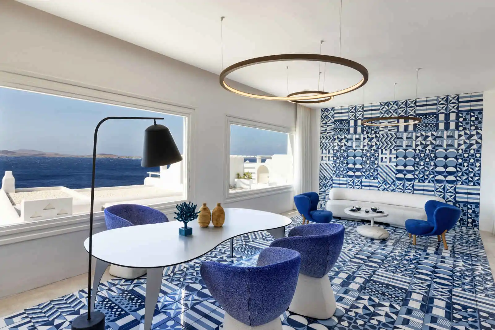 Lounge VIP, hôtel Mykonos Grand
