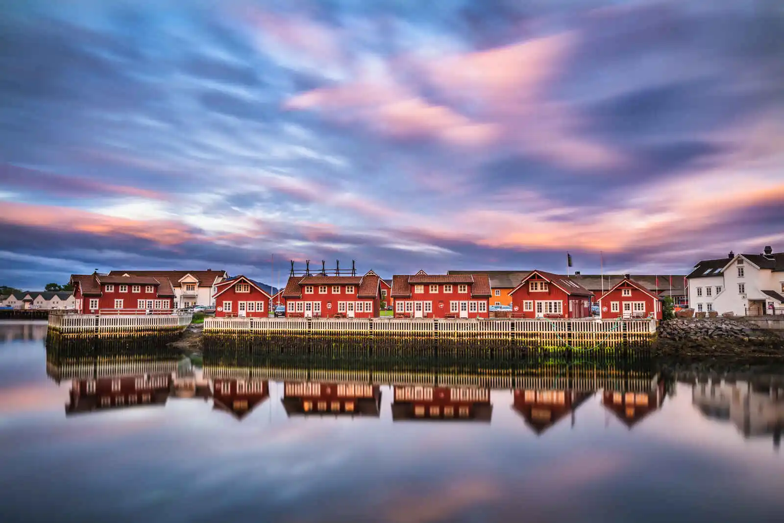 Port de Svolvaer, Île d'Austvagoya, Lofoten