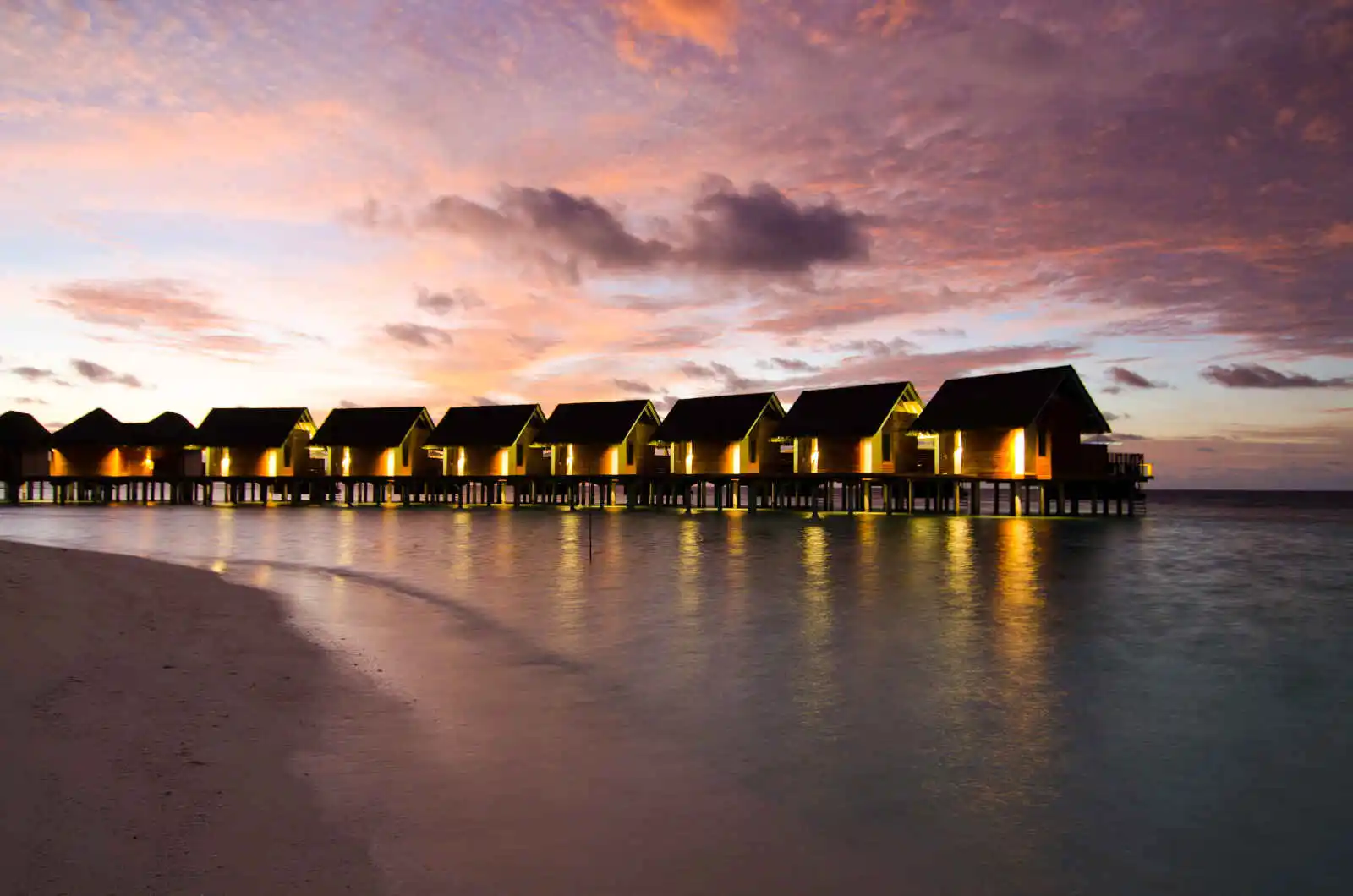 Villas océan sur pilotis, Kandolhu Maldives
