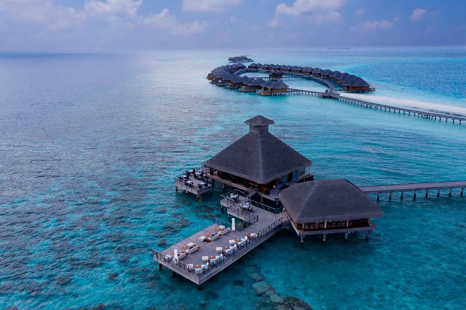 Salt Restaurant et Villas sur pilotis, Huvafen Fushi, Maldives
