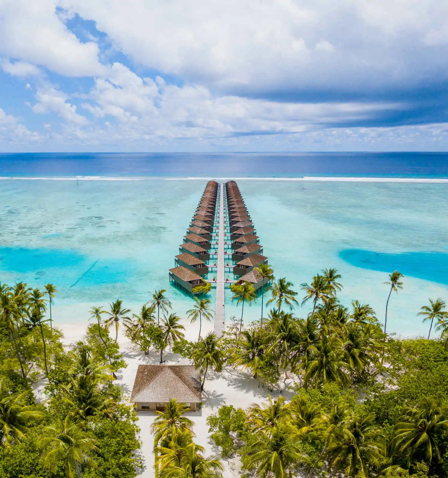 Villas sur pilotis, Meeru Island Resort & Spa, Maldives