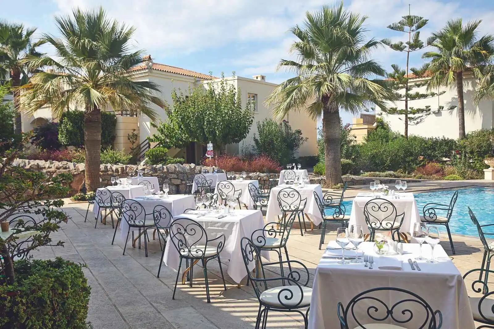 Un des restaurants de l'hôtel, Grecotel All-In Marine Palace & Aqua Park