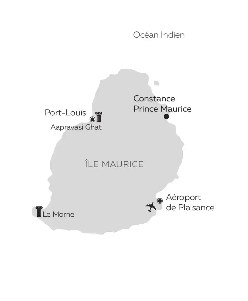 Carte Constance Prince Maurice