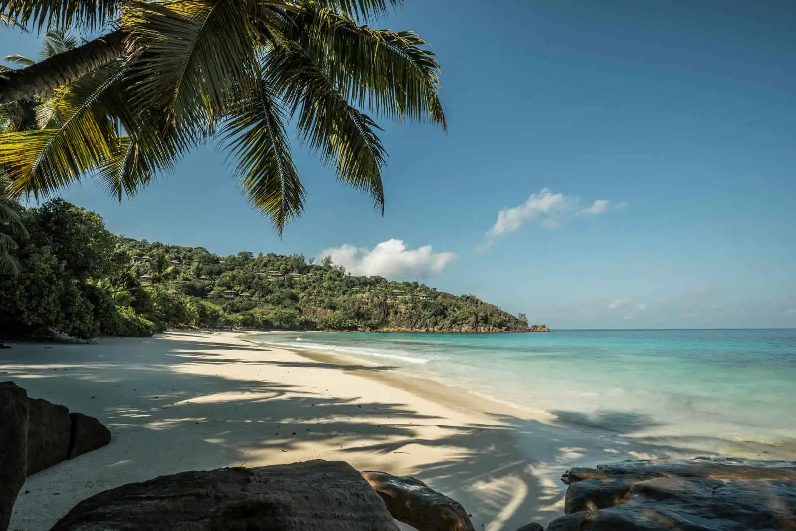 Plage de l'hôtel, Four Seasons Resort Seychelles