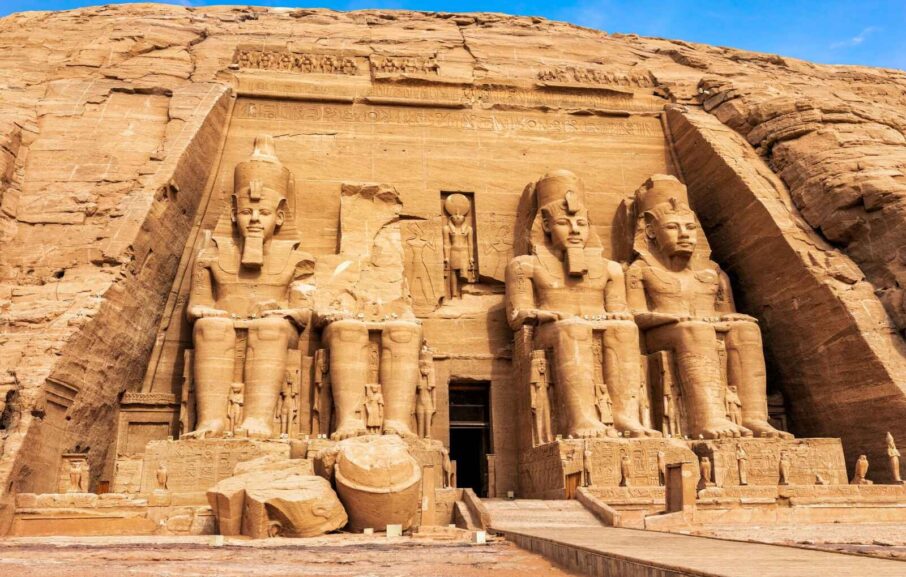 Grand temple de Ramses II Abou Simbel Egypte