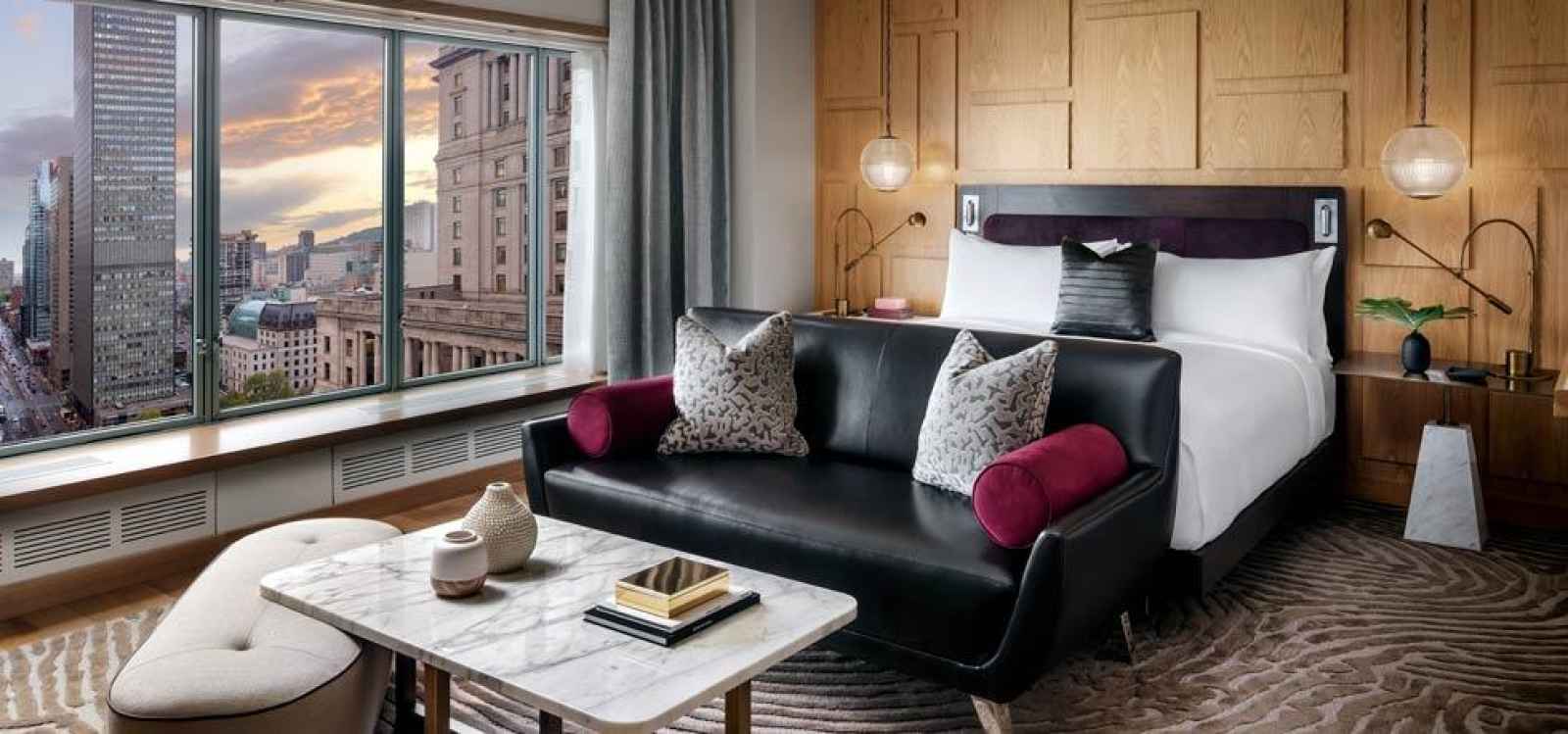 Chambre, Suite Royale Ville-Marie, Fairmont, Montréal, Canada