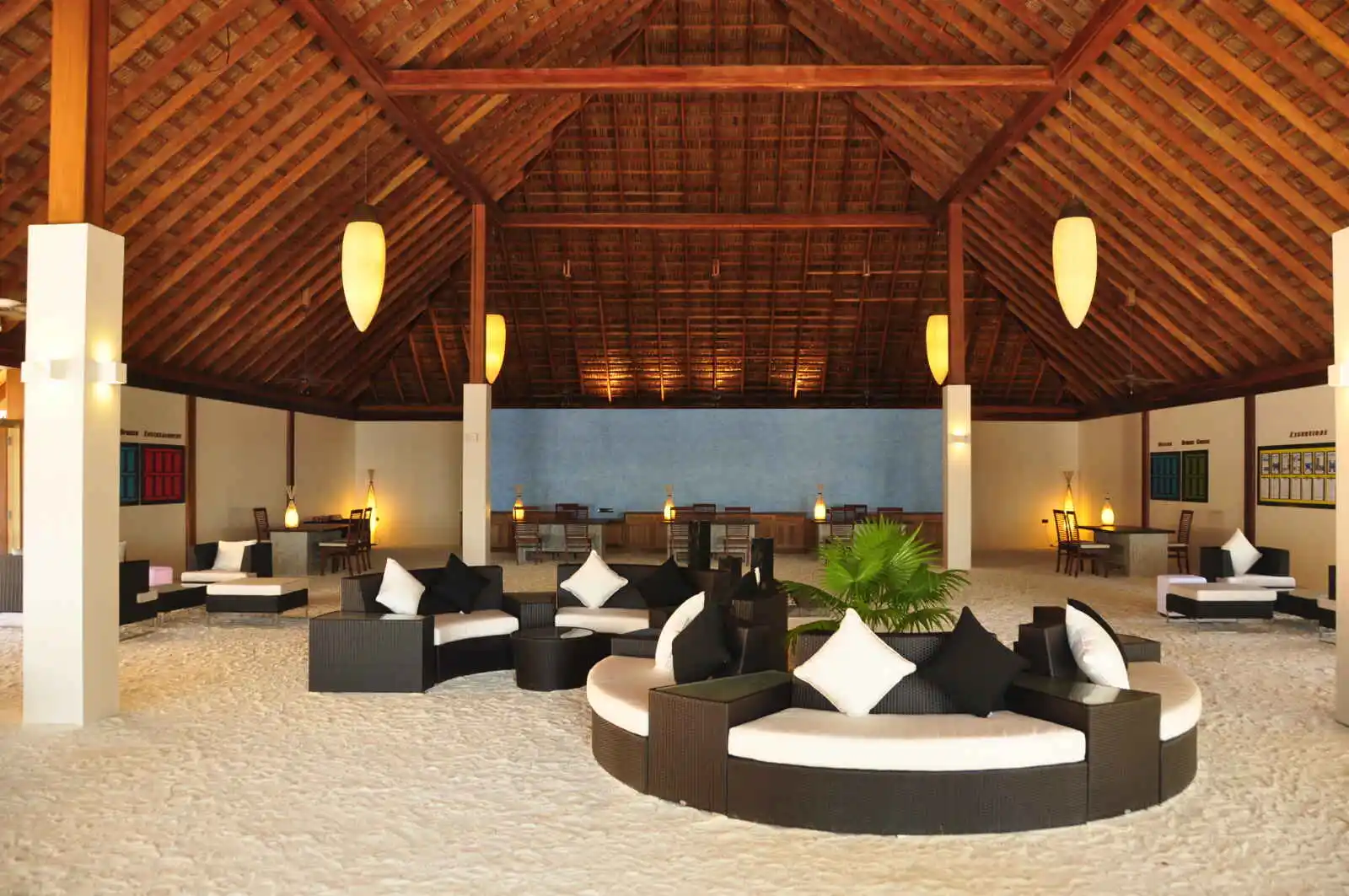 Réception, Vilamendhoo Island Resort & Spa, Atoll d'Ari, Maldives