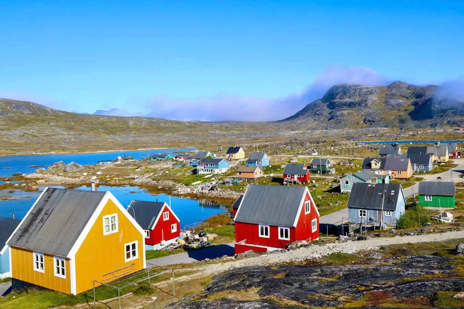 Ville de Nanortalik, Groenland