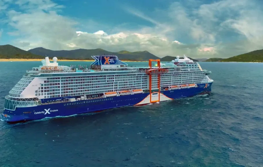 Vue extérieure du bateau, Celebrity Xcel