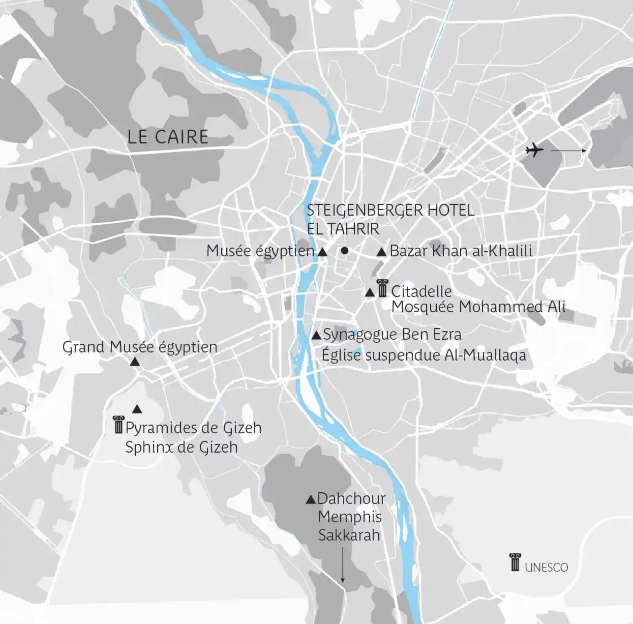 Carte Chroniques du Caire