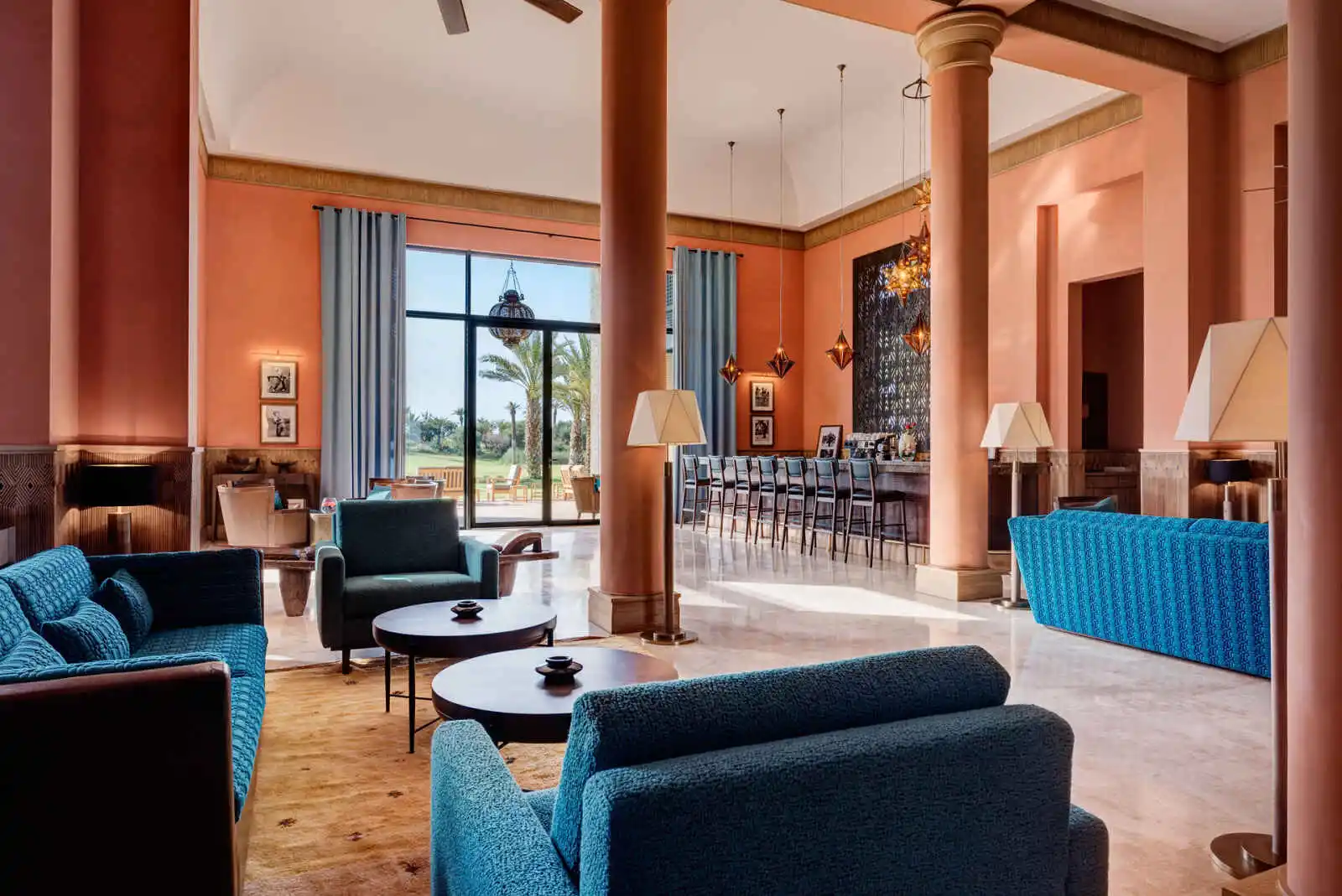 Legend's Bar, Club House, Fairmont Royal Palm Marrakech, Maroc