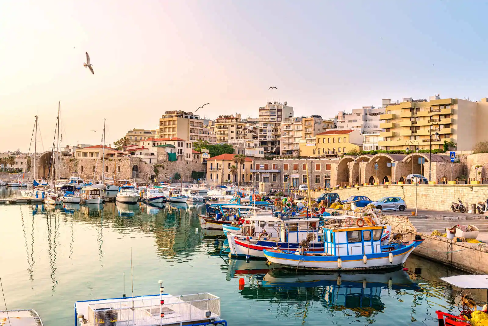 Port, Heraklion, Grèce