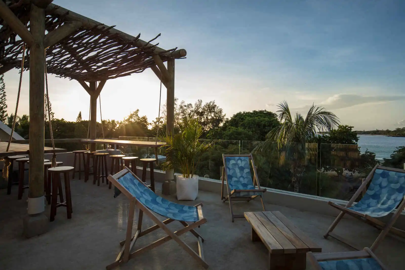 Roof top, Veranda Tamarin Hotel & Spa, Ile Maurice