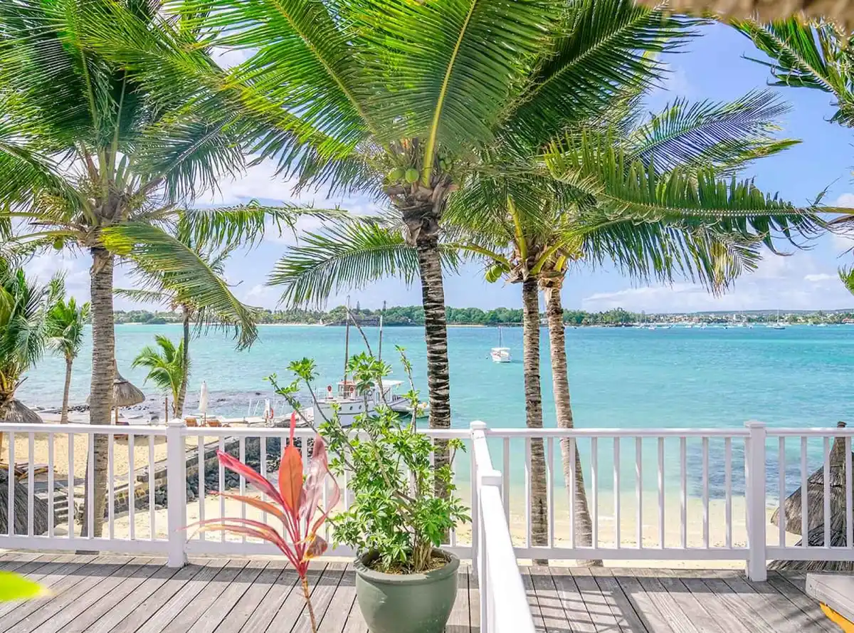 Terrasse vue mer, Hôtel 20° Sud, Grand Baie, Maurice