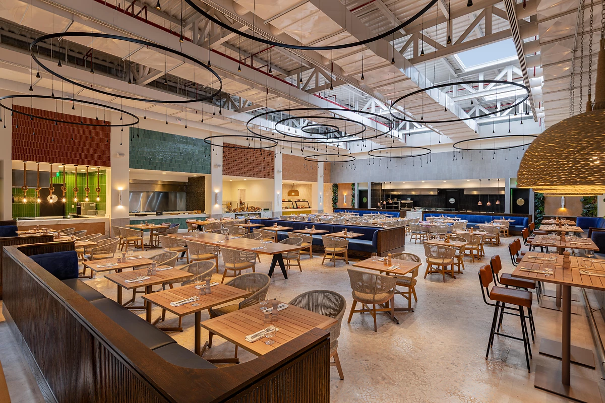 Restaurant Trade Market, W Punta Cana, République dominicaine