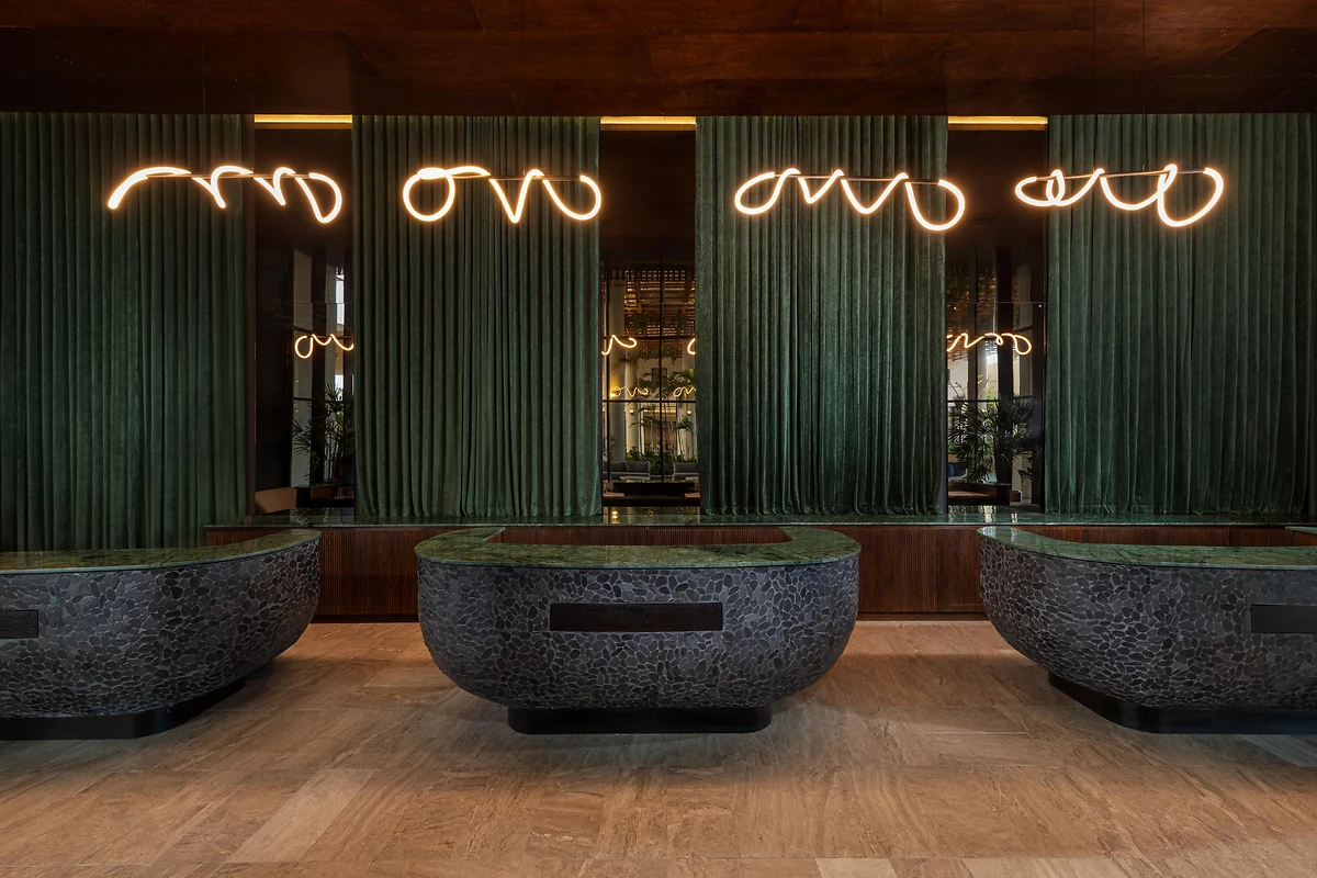 Réception de l'hôtel, W Punta Cana, République dominicaine