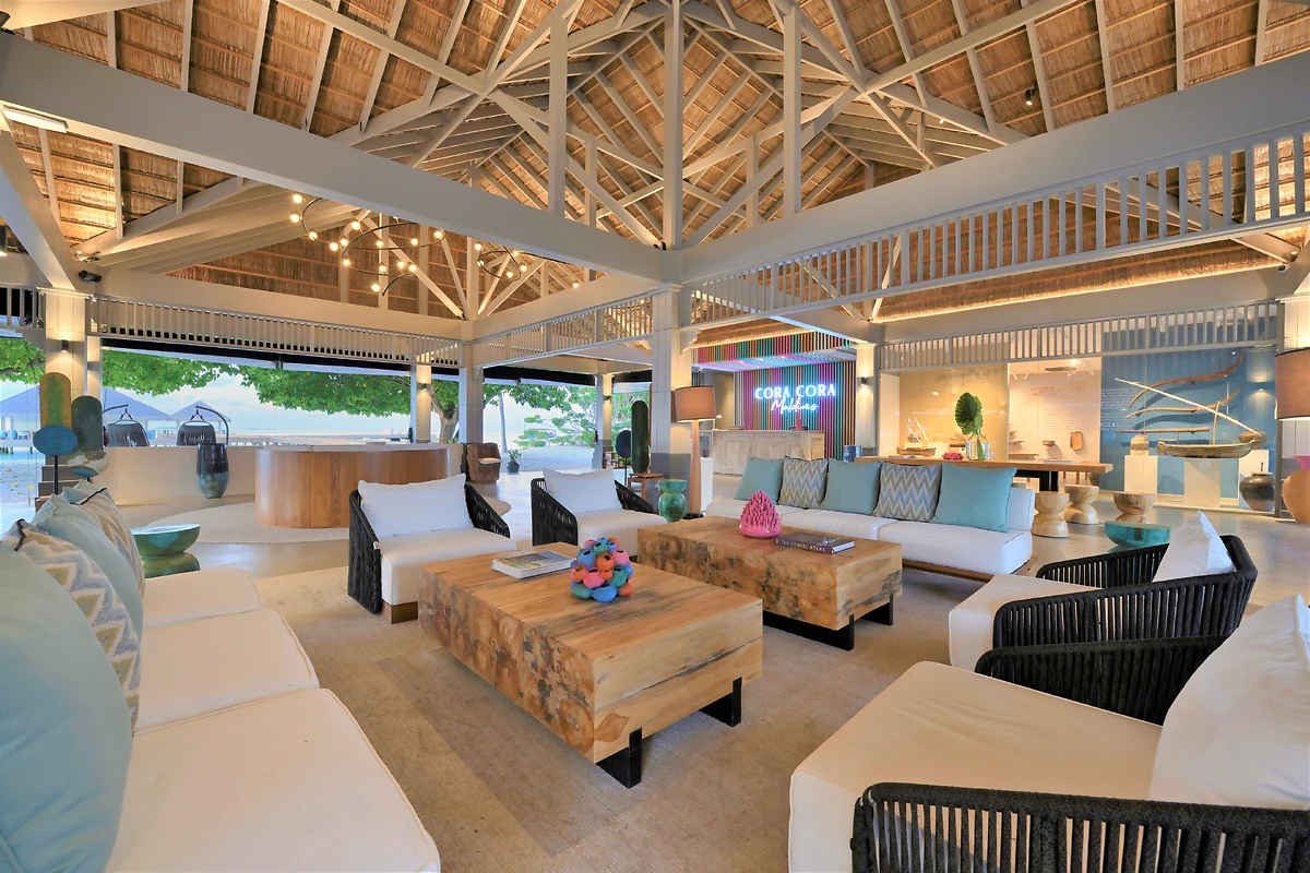 Réception de l'hôtel, Cora Cora Maldives