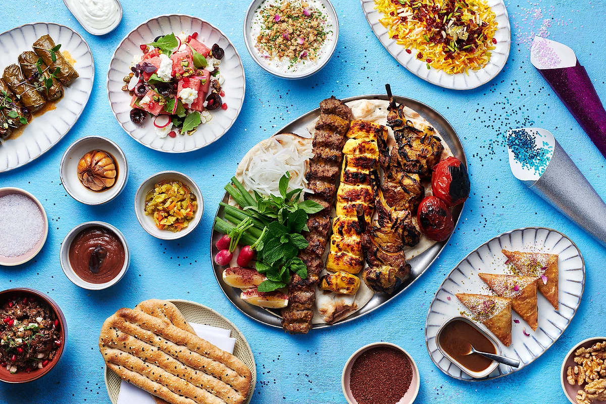 Plats servis dans l'un des restaurants de l'hôtel, Atlantis The Royal