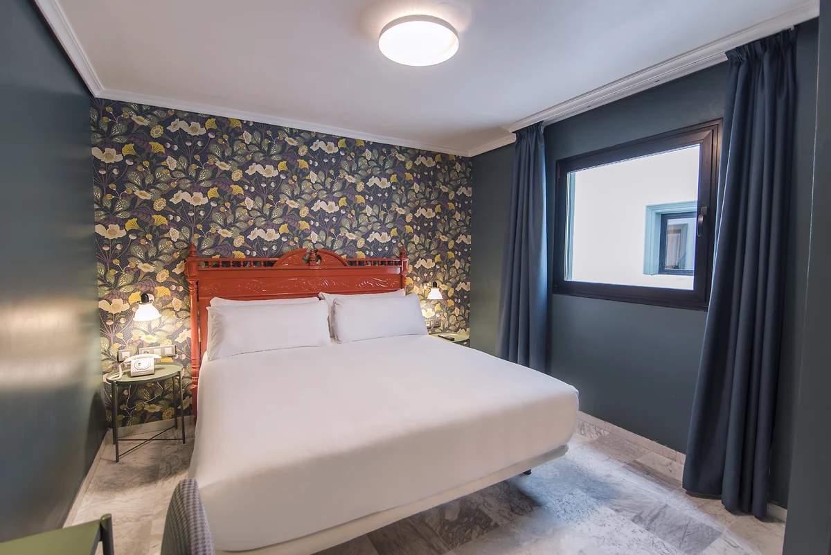 Chambre double, Hôtel Petit Palace Puerta de Triana, Seville, Espagne