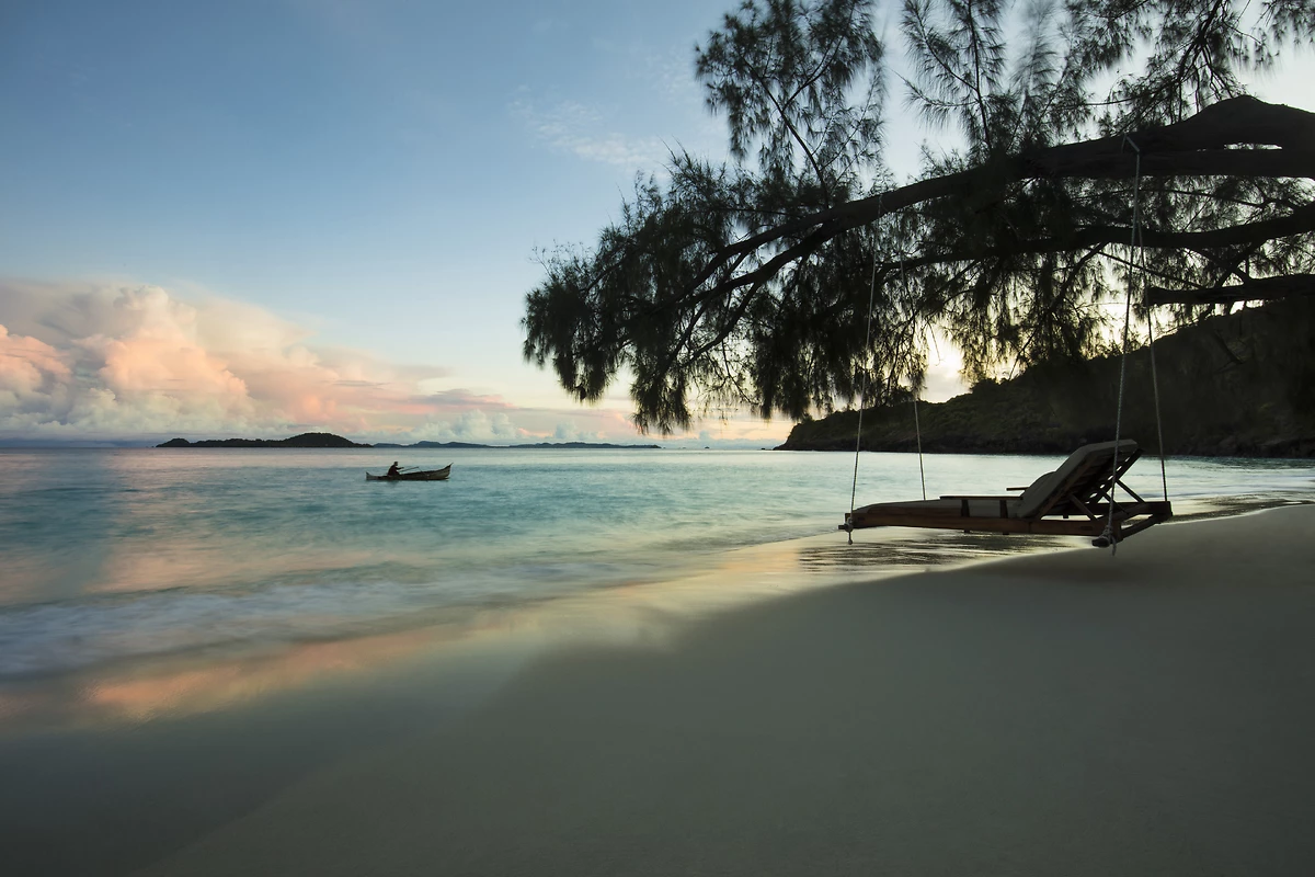 Plage à proximité de l'hôtel, hôtel Constance Tsarabanjina