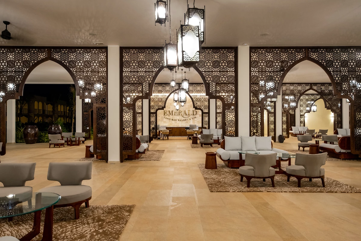 Réception de l'hôtel, hôtel The Mora