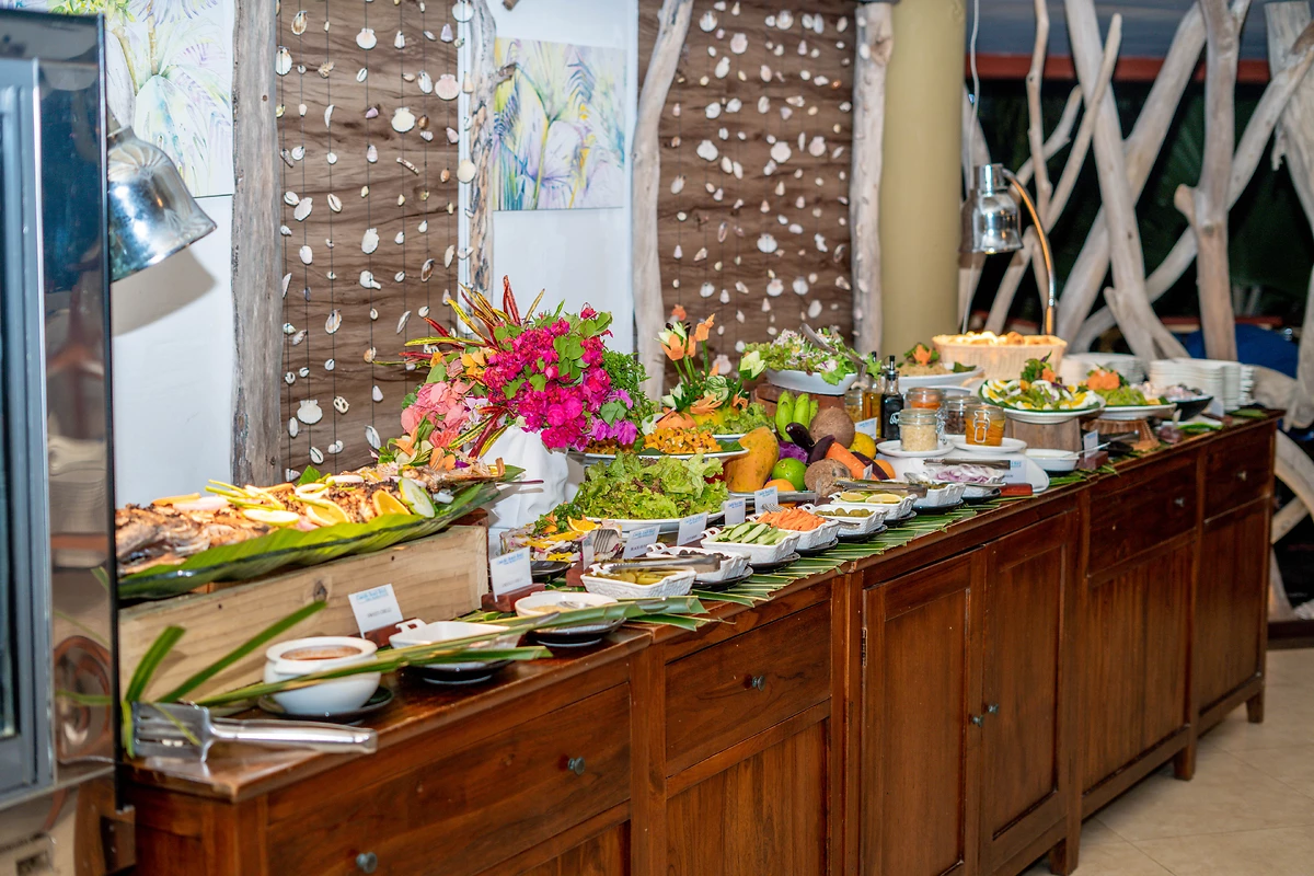 Buffet du restaurant de l'hôtel, Castello Beach Hotel