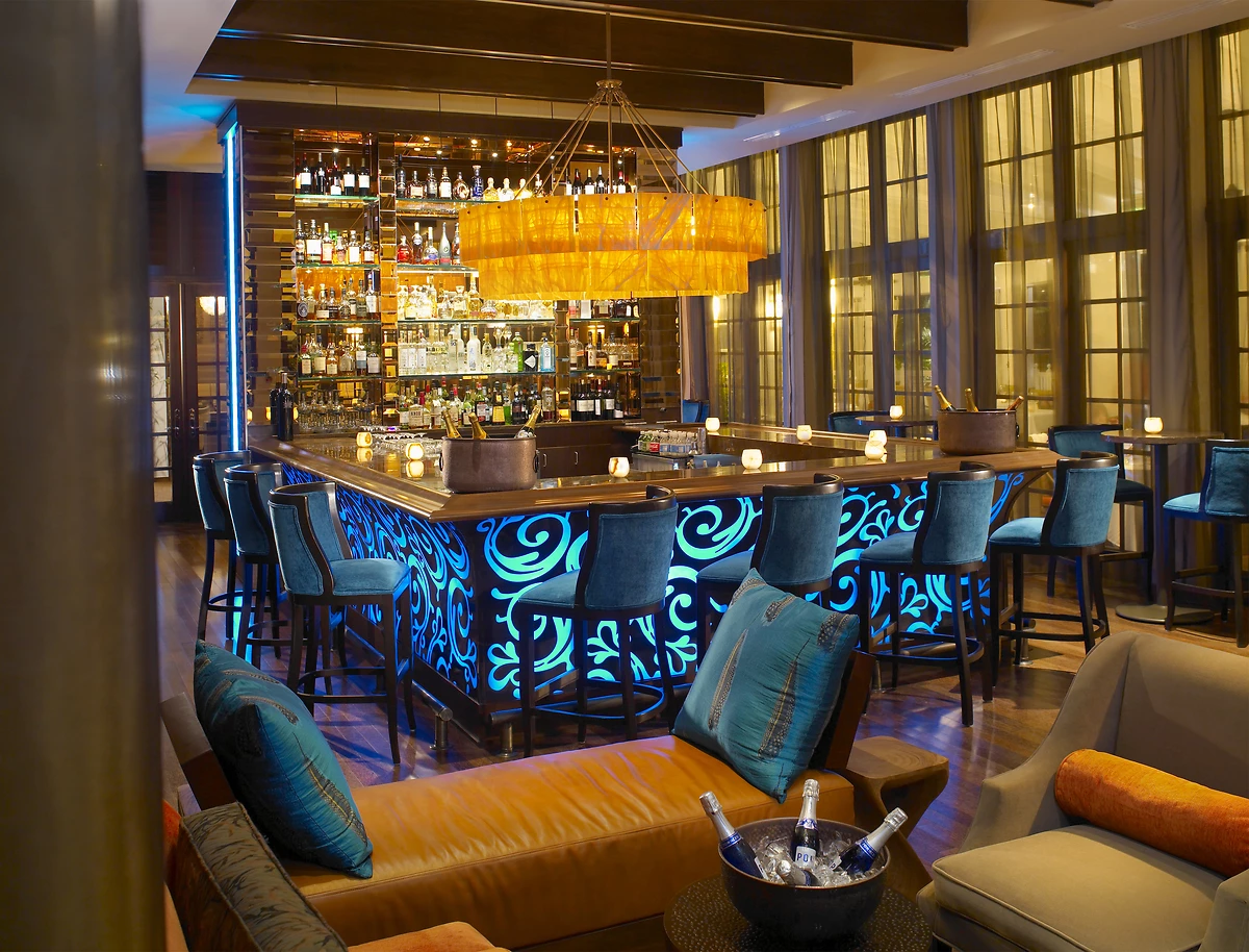 Essensia Lounge, Hotel The Palms, Miami, Floride, Etats Unis.