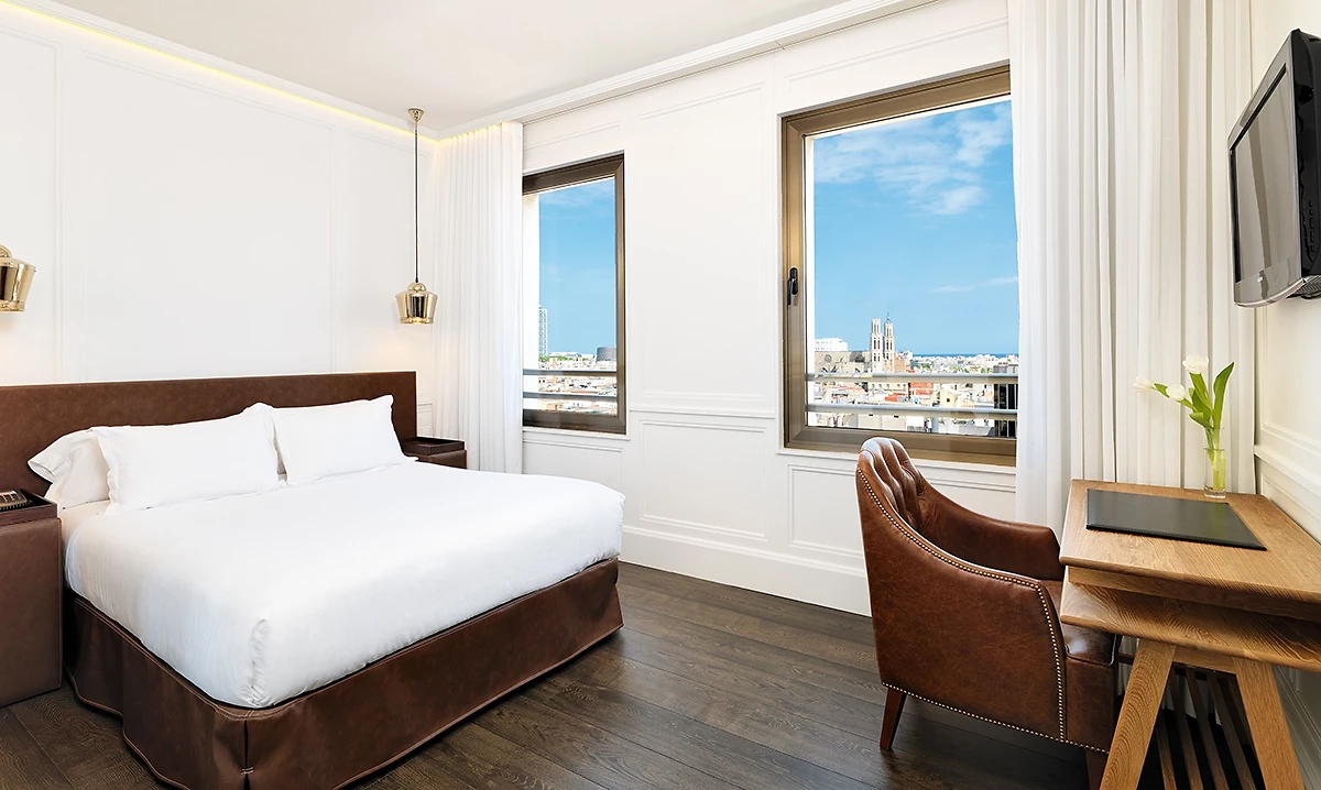 Chambre double, H10 Montcada boutique Hotel, Barcelone, Espagne