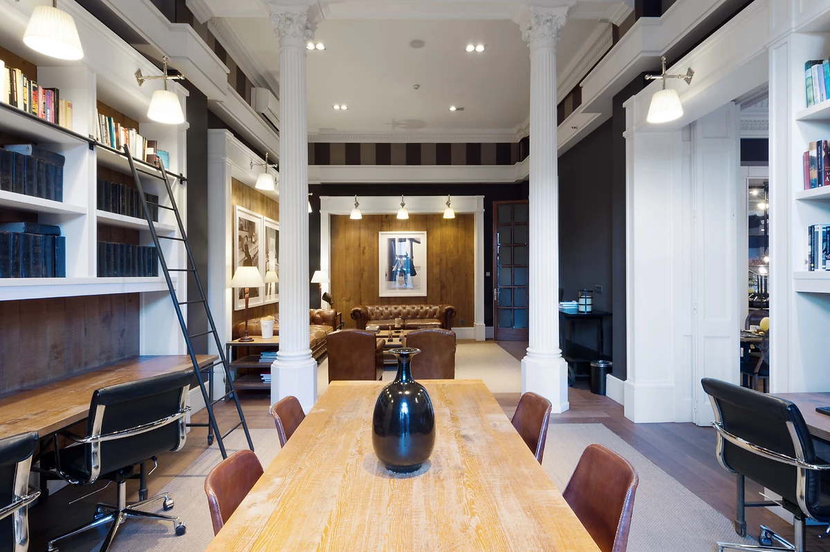 Business center, Hôtel Granvia, Barcelone, Espagne