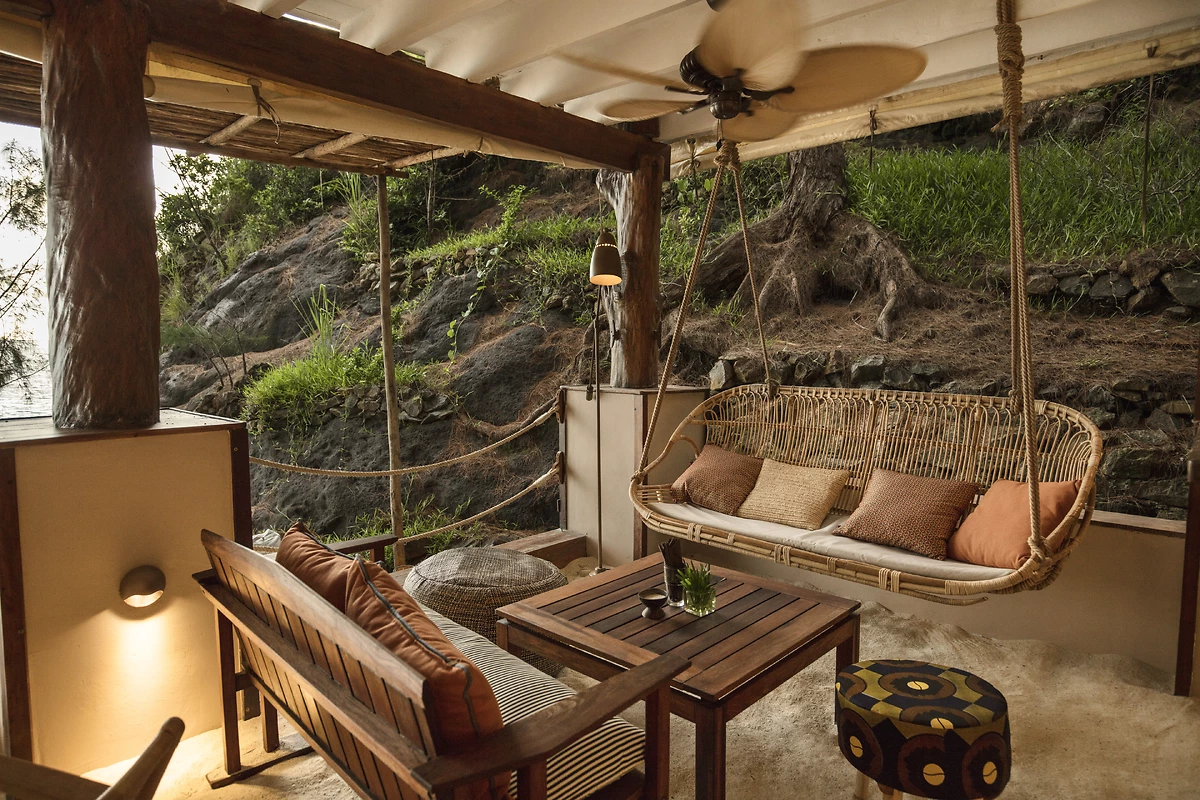 Bar de l'hôtel, hôtel Constance Tsarabanjina