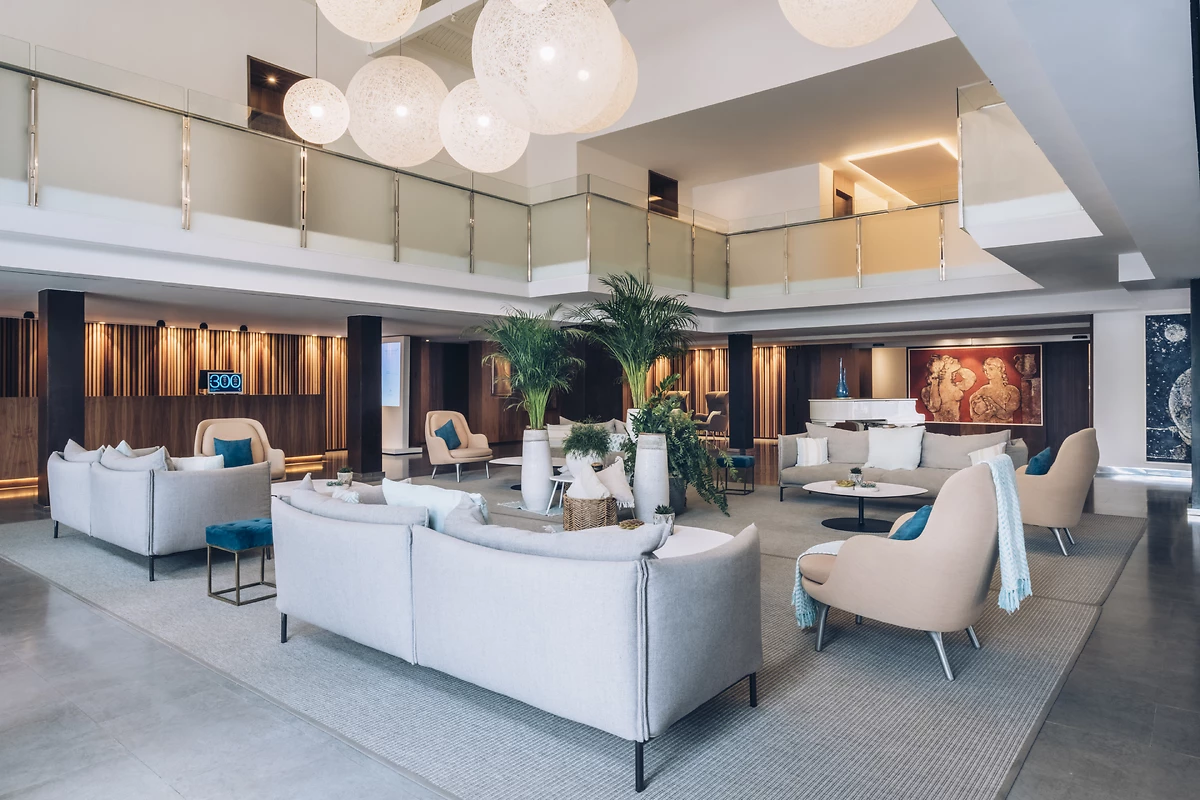 Lobby de l'hôtel, hôtel Iberostar Selection Playa de Muro Village