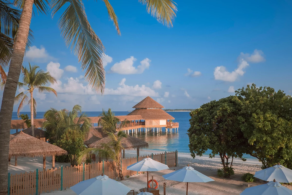 Vue extérieure de l'hôtel, Reethi Faru Resort