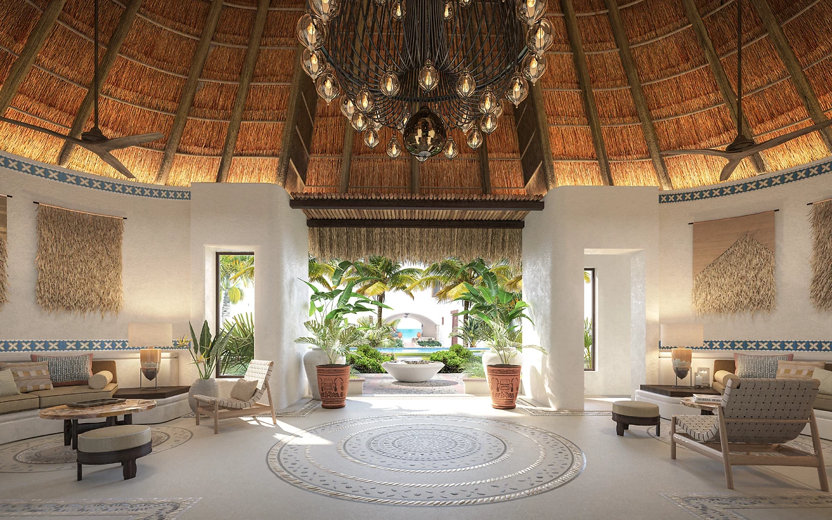 Lobby de l'hôtel, Maroma, a Belmond Hotel