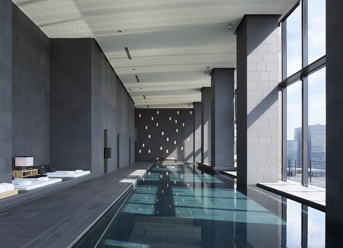 Piscine et spa, Aman Tokyo, Japon