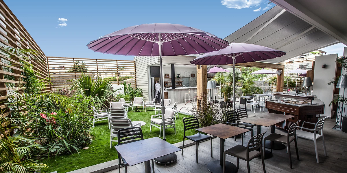 Terrasse, Le Saint Pierre Hotel, Ile de la Réunion