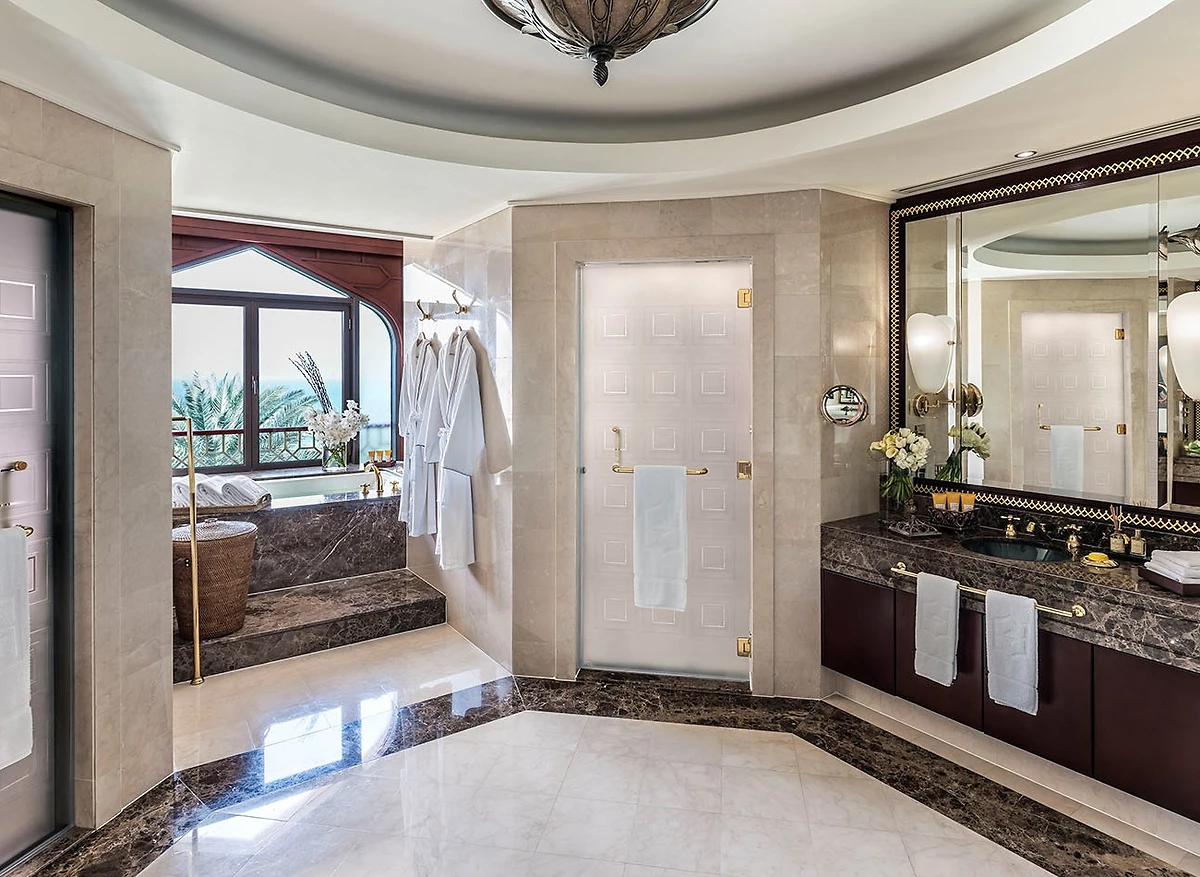 Salle de bain, Jabreen Suite, Shangri-La Al Husn Resort & Spa, Oman