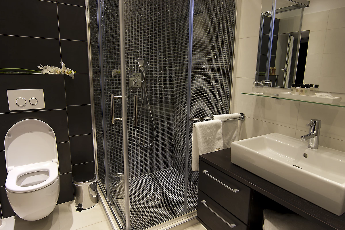 Salle de bain, Hôtel Palace Suites Heritage, Split, Croatie