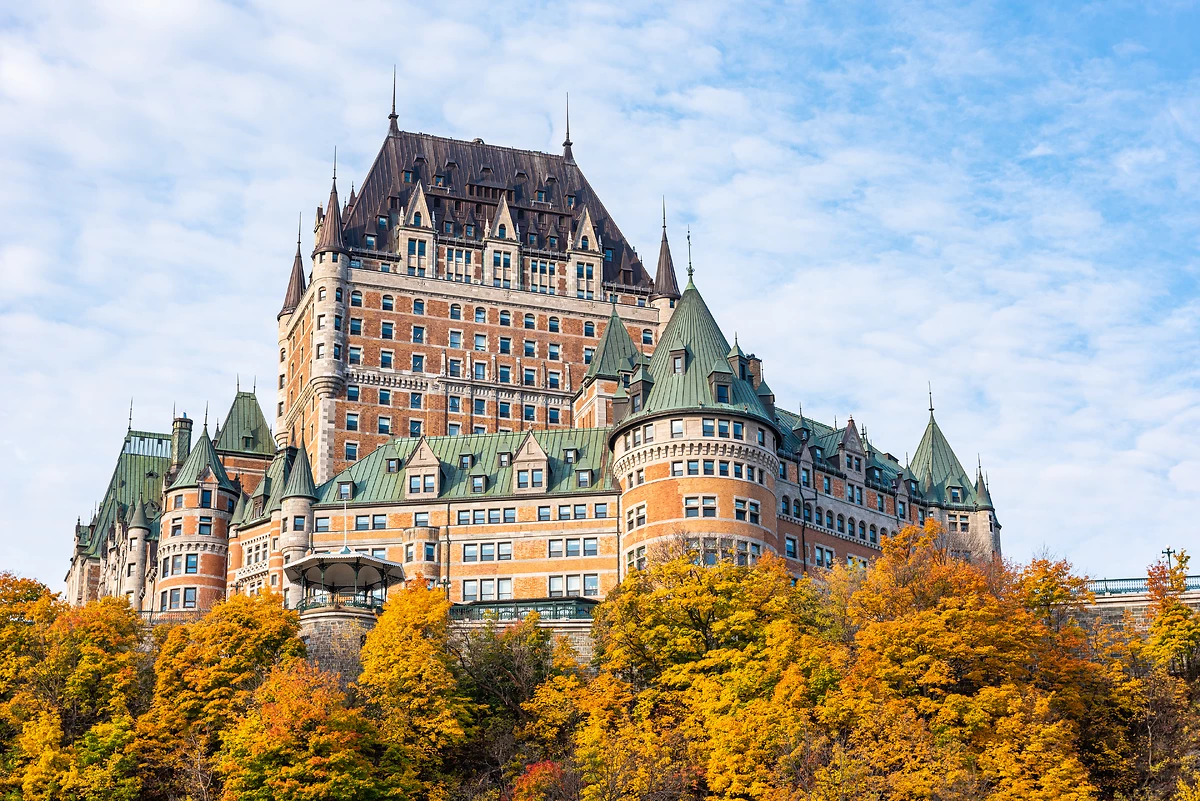 Château Frontenac (Fairmount Hotel), Vieille ville de Québec