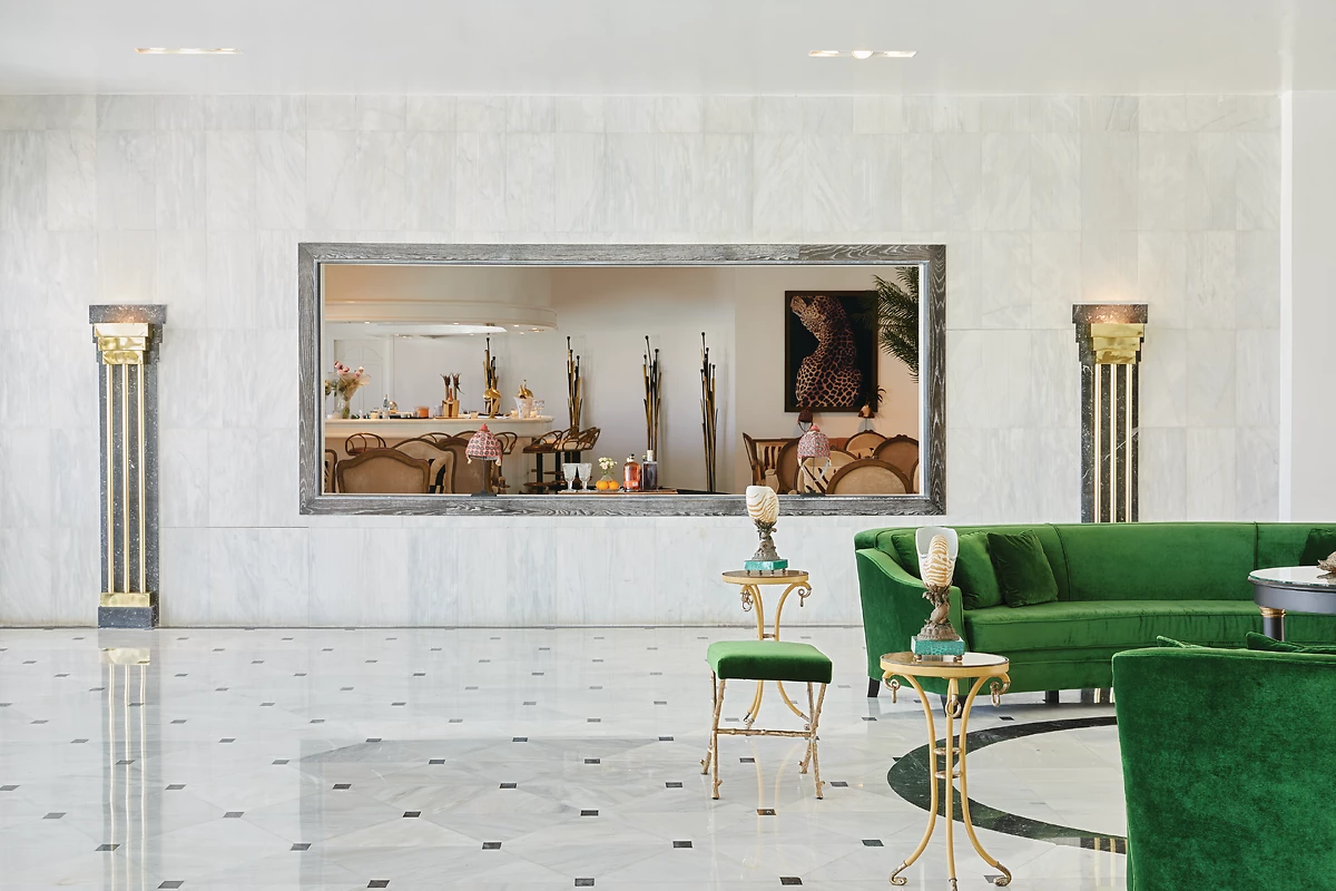 Lobby de l'hôtel, hôtel Grecotel Caramel Boutique Resort