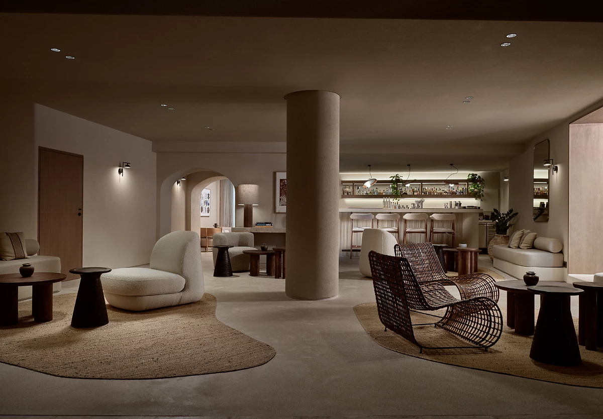 Lobby de l'hôtel, Domes Noruz Mykonos