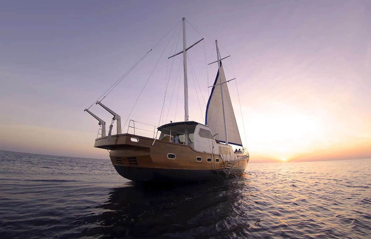 Excursion en yacht, Anantara Kihavah Maldives Villas