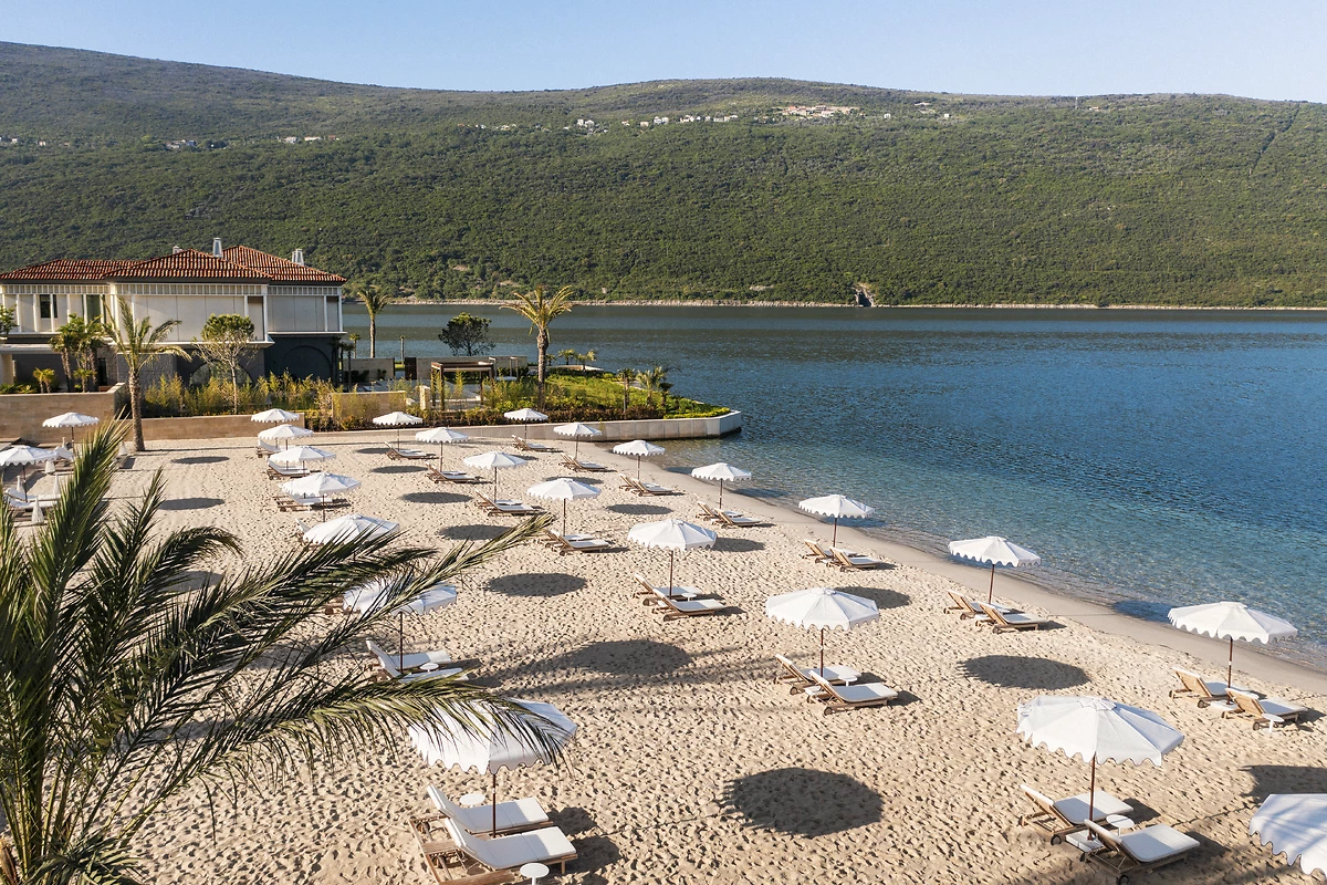 Plage de l'hôtel, One&Only Portonovi